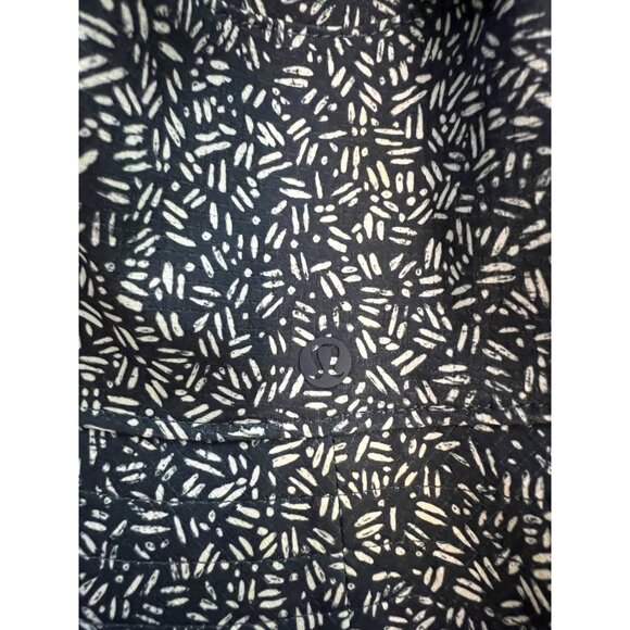 Lululemon Reversible Bucket Hat Blue & Patterned Design Lightweight Breathable - Picture 6 of 7